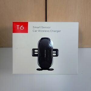 T6 SMART SENSOR CAR WIRELESS CHARGER - NEW & SEALED! A MUST HAVE
